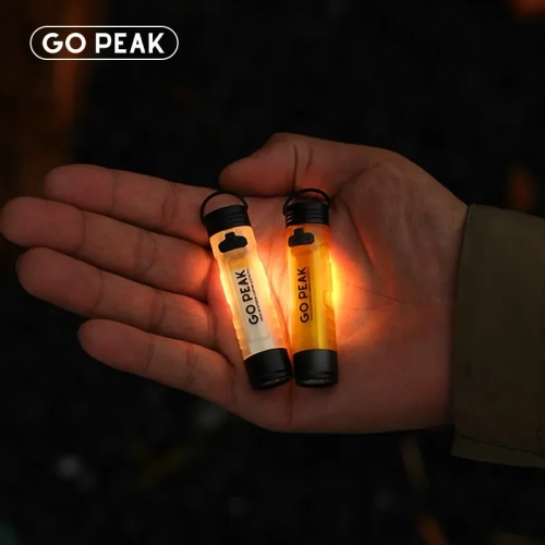 GOPEAK Pocket Mini Flashlight Outdoor Key Clip Cap A...