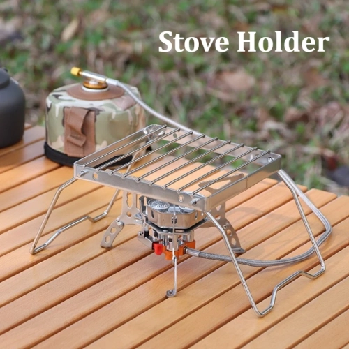 Outdoor Stainless Steel Stove Holder Camping Portabl...