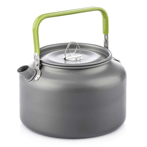 0.8L/1.2L/1.8L Outdoor Camping Kettle Aluminum Tea K...