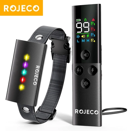 ROJECO Dog Training Collar 1600FT Electric Collars f...
