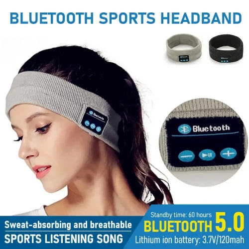 Wireless Bluetooth Earphone Sleeping Running Headban...