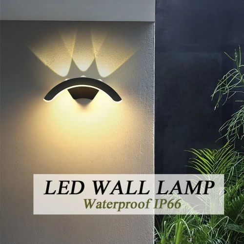 Waterproof IP66 Outdoor Wall Light 10W LED Wall Lamp...