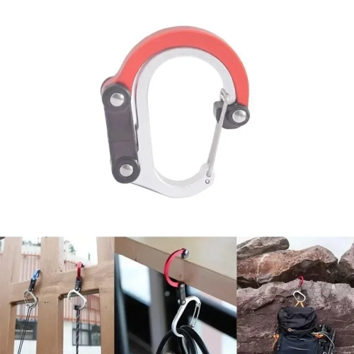 Aluminum Alloy Mountaineering Buckle Camping Hiking ...