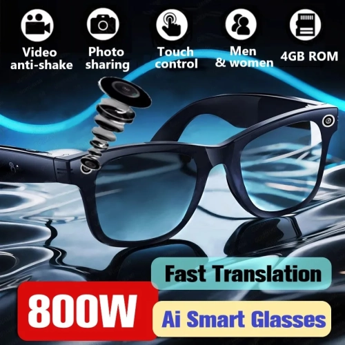 Trending Smart Sunglasses With 8MP 4K Camera Wifi Ai...