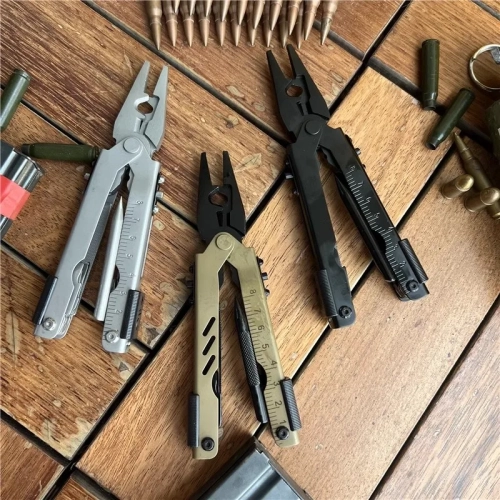 EDC multifunctional telescopic pliers stainless stee...