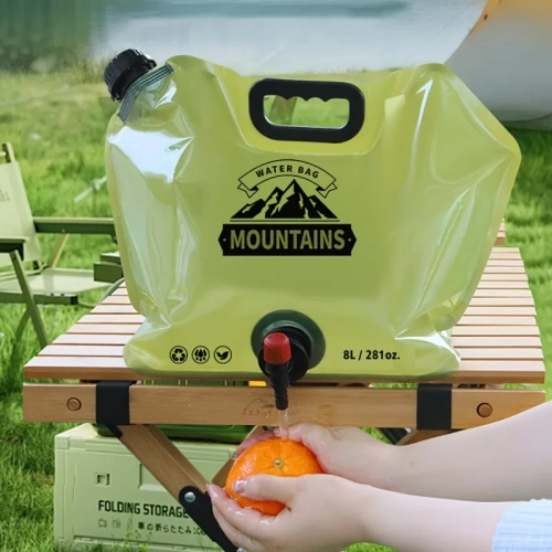 Outdoor Portable Water Storage Bag 8L With Faucet Va...