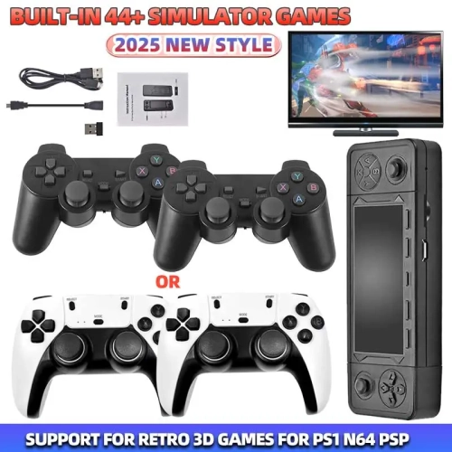 2025 NEW X9PRO Game Stick 4K TV Video Game Console 3...