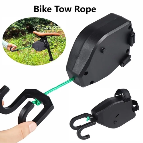 Bicycle Tow Rope Bicycle Traction Rope Mountain Bike...