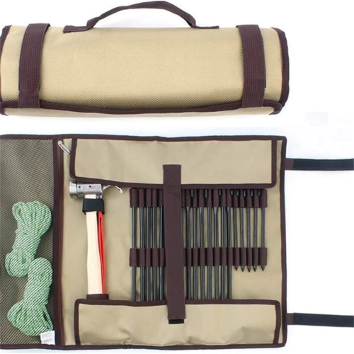 Outdoor Camping Forging Pack Bag Storage Pouch Alumi...