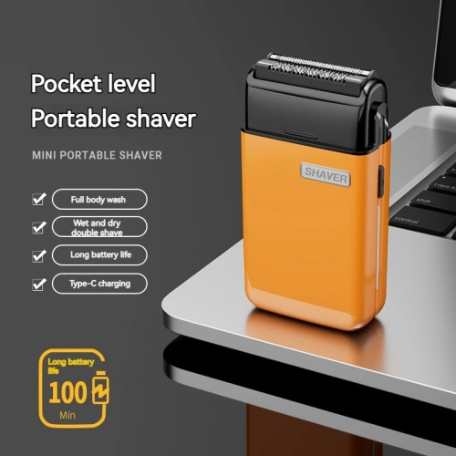 MOTAWISH Mini Electric Shaver Reciprocating Two-Blad...