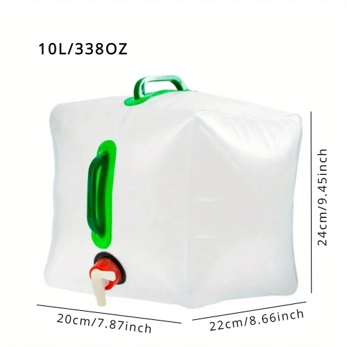 10L/20L Folding Water Bag - Collapsible Container w/...