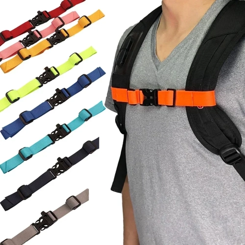 Backpack Chest Bag Strap Harness Adjustable Shoulder...