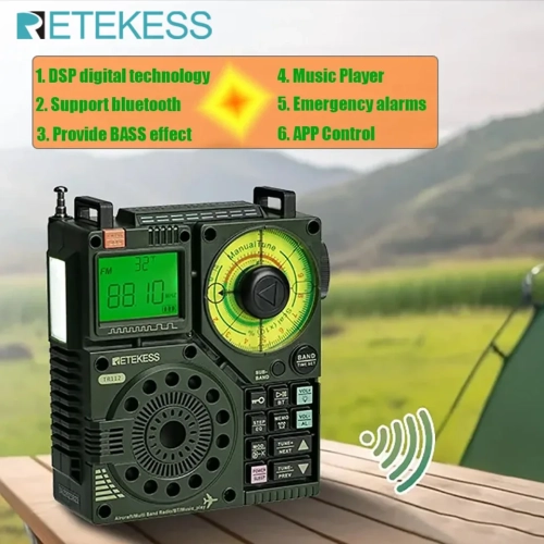 Retekess TR112 Radios Portable AM FM Radio Receiver ...
