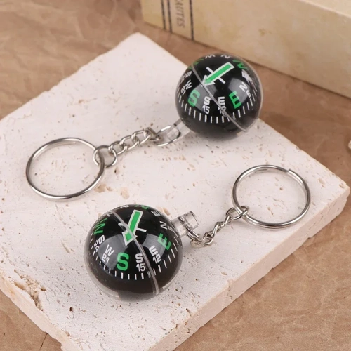 1/2pcs Portable Lightweight Emergency Compass Outdoo...