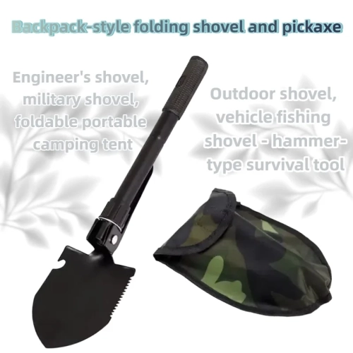 Multifunctional folding shovel for gardening militar...