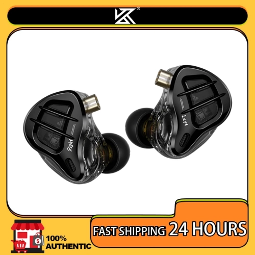 KZ ZAR Hybrid Driver In-ear Monitor 1DD + 7BA HiFi H...