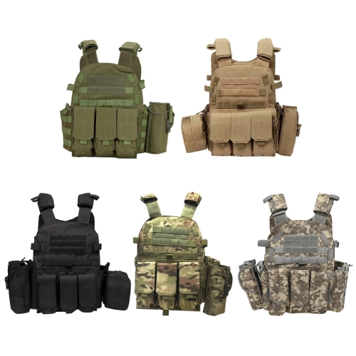 Nylon Tactical Vest Body Armor Hunting Carrier Airso...