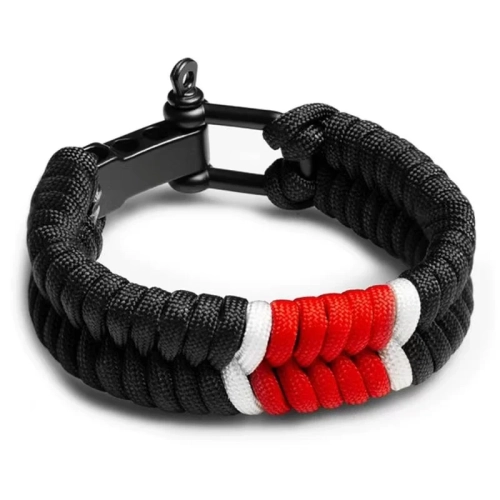 Paracord Bracelet Adjustable Men Women Fashion Wrist...