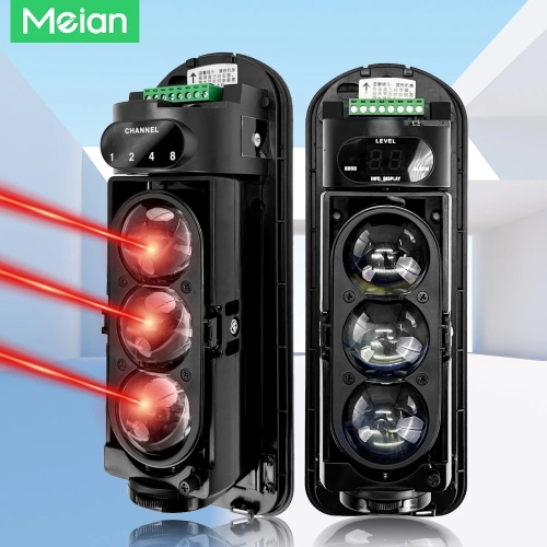 Meian Focus Wired Infrared Beam Detector, IP65 Water...