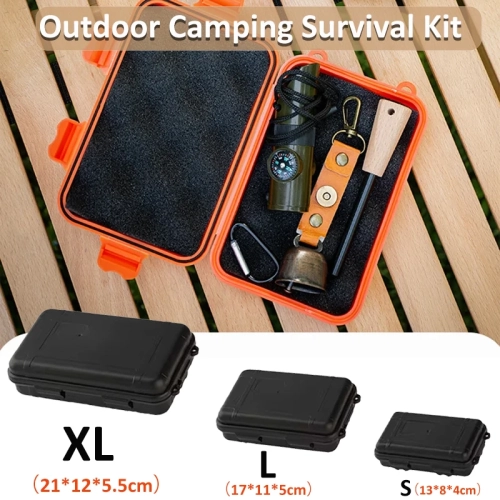 Size S/L/XL Outdoor Plastic Waterproof Sealed Surviv...