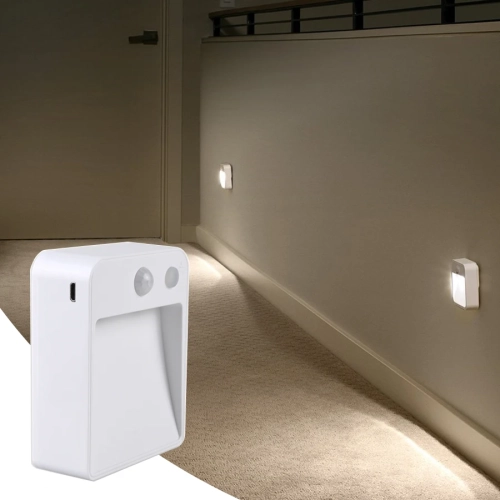 Wireless Motion Sensor LED Night Light Battery Power...