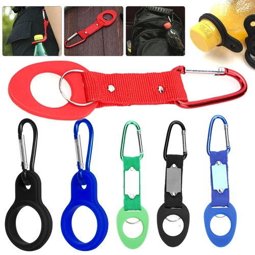 Water Bottle Buckle Clip Sports Outdoor Rubber Kettl...