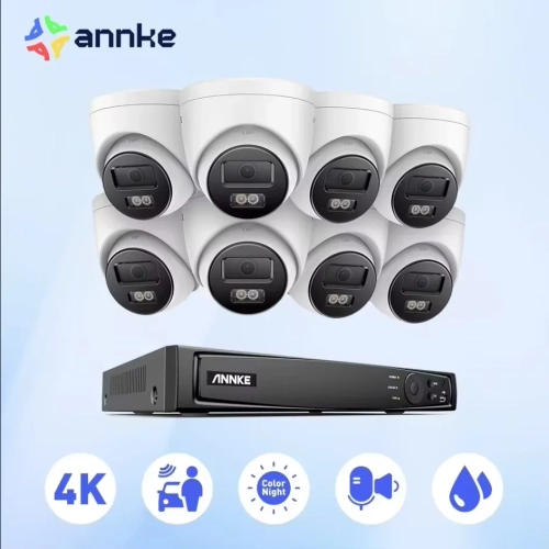 ANNKE 4K Ultra HD POE Video Surveillance System 8CH ...