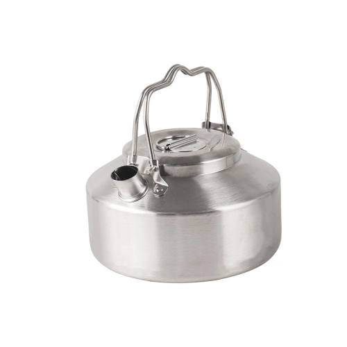 Outdoor Stainless Steel Kettle Locking Handle Campin...