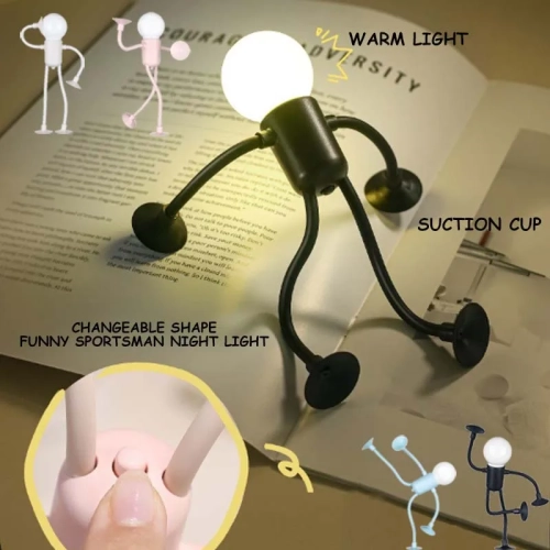 Changeable Shape Funny Sportsman Night Light Versati...