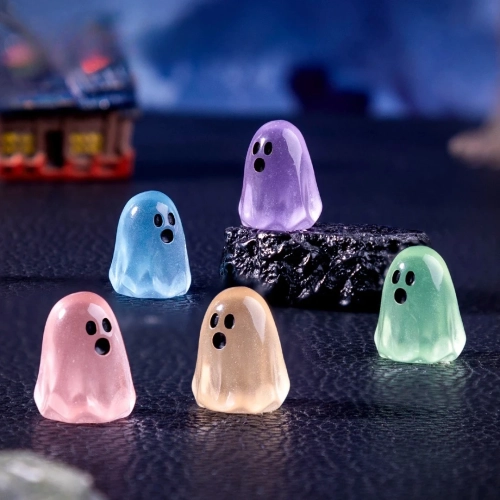 10/20/50pcs Luminous Ghost Figures Glowing At Night ...
