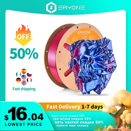 ERYONE New Arrival Hyper Speed Silk PLA Dual Color F...