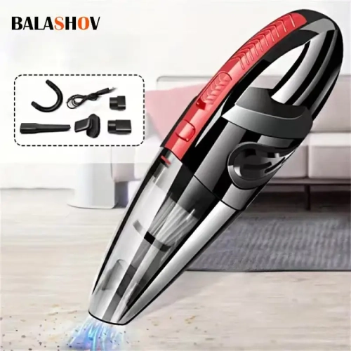 Portable Wireless Vacuum Cleaner Powerful Suction Re...