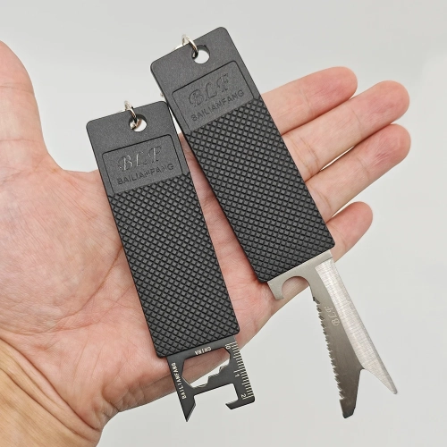 New 7-in-1 Multi-Tool Keychain Pocket Tool EDC Multi...