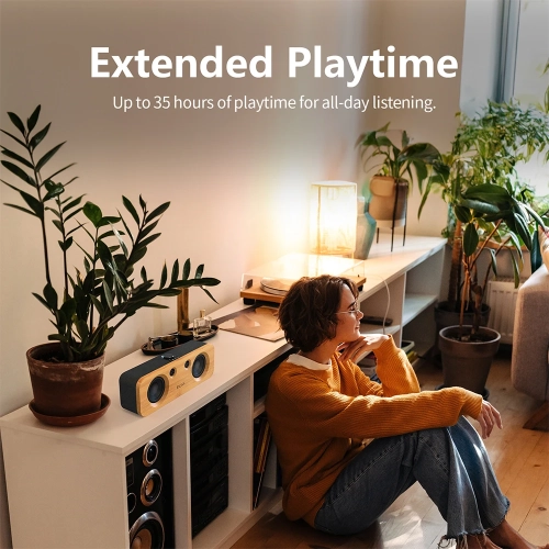 DOSS SoundBox Speaker with 50W Powerful Sound, Boomi...