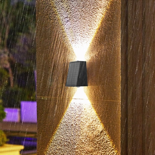 Solar Outdoor Wall Lights, Garden Yard Decoration At...
