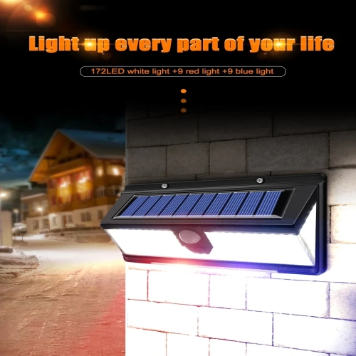 190led Solar Led Light Outdoor Garden Decoration Wal...