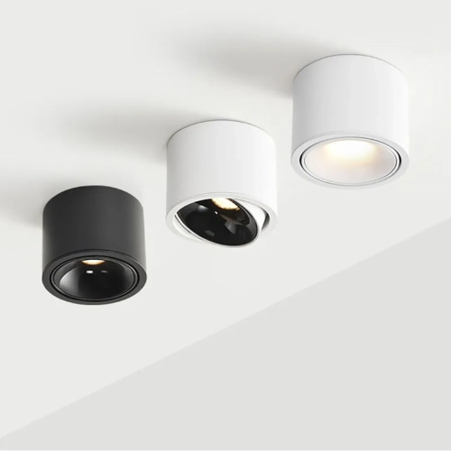 LED Spotlight Adjustable Angle COB Super Bright Down...