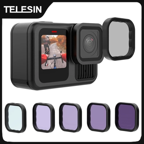 TELESIN ND8 ND16 ND32 ND64 CPL Lens Filter Set Alumi...
