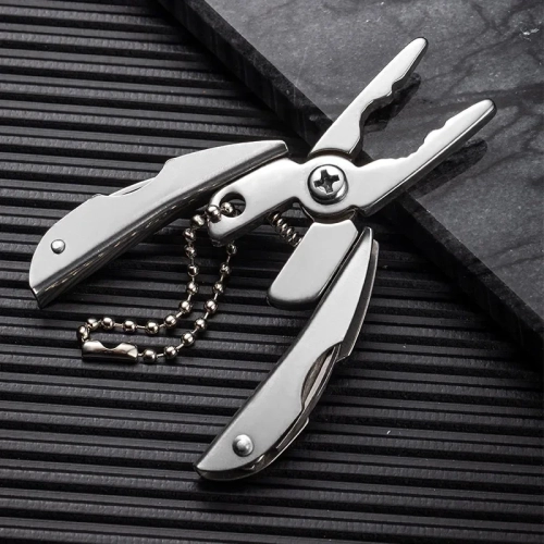 Outdoor Stainless Steel Portable Multitool Pliers Kn...