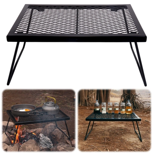 Campfire Grill Grate Heavy Duty Over Fire Camp Grill...