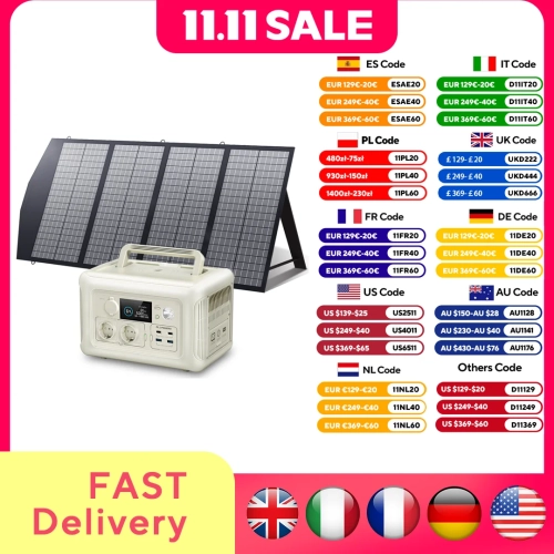 ALLPOWERS R600 Portable Power Station with Portable ...