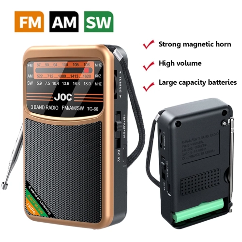 Mini Portable Full Band Radio High Sensitivity FM AM...