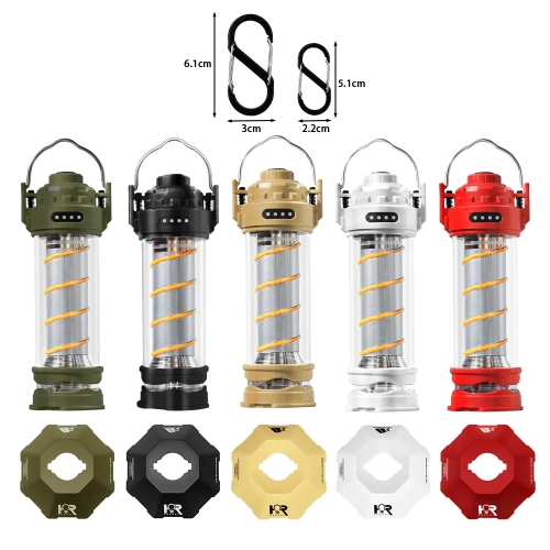 Outdoor LED Camping Light with Tripod 5 Modes USB Ch...