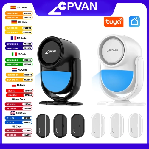 CPVAN Wireless WIFI Infrared Motion Sensor Detector ...