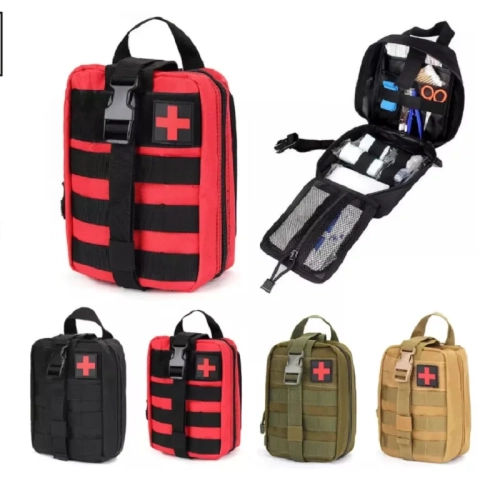 Portable Tactical First Aid Kits Medical Bag Emergen...