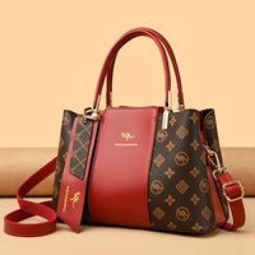 Luxury Contrasting Women's Business Handbag Free Shi...