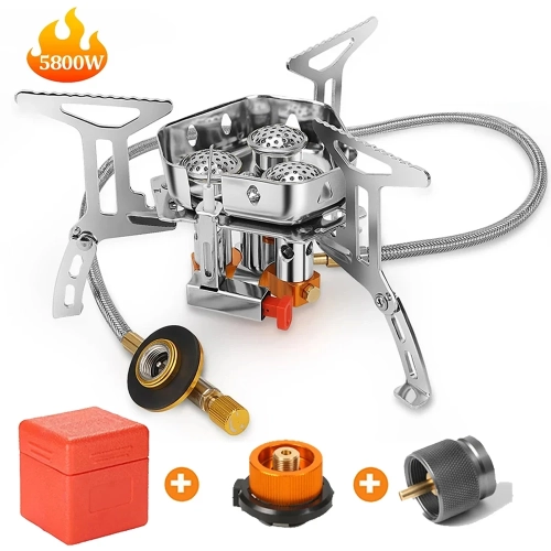 Outdoor Camping  Head Stove Tourist Portable Windpro...