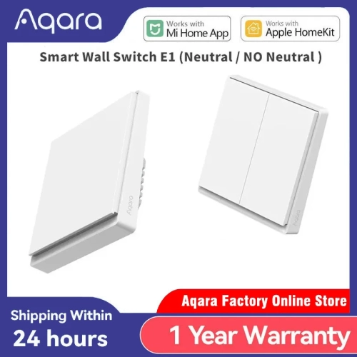 New Aqara Smart Wall Switch E1 Zigbee 3.0 Wireless L...