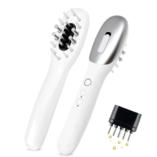 3 in 1 EMS Hair Growth Massage Comb with Hair Oil Di...