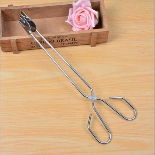 Multifunctional Stainless Steel Grill Tongs Food Veg...